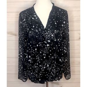 Banana Republic Sheer Blouse